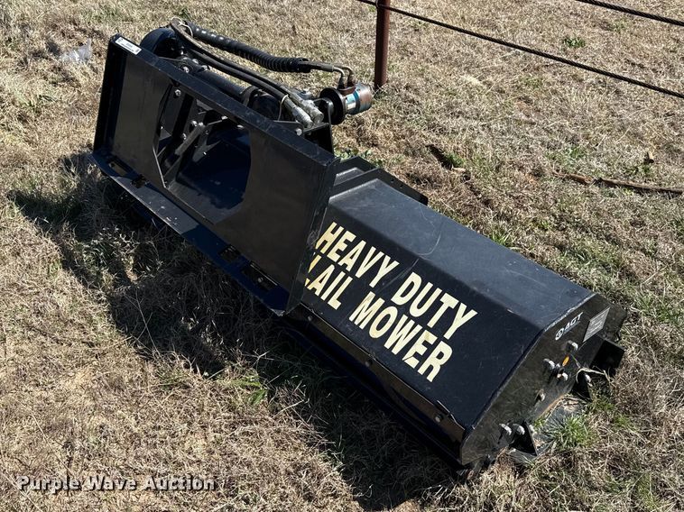 image for item ES5956 2023 Mower King SSEFGC175 skid steer flail mower