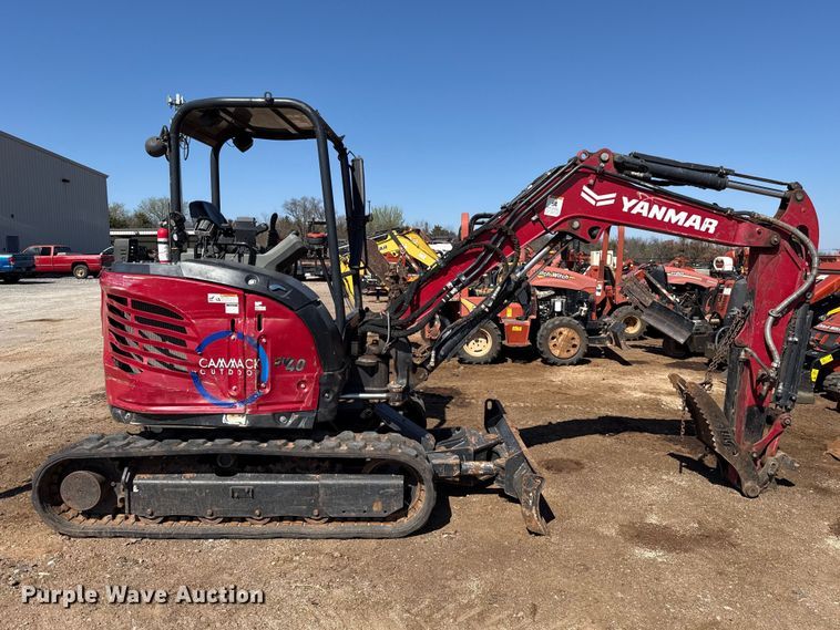 image for item ES5957 2021 Yanmar SV40 mini excavator