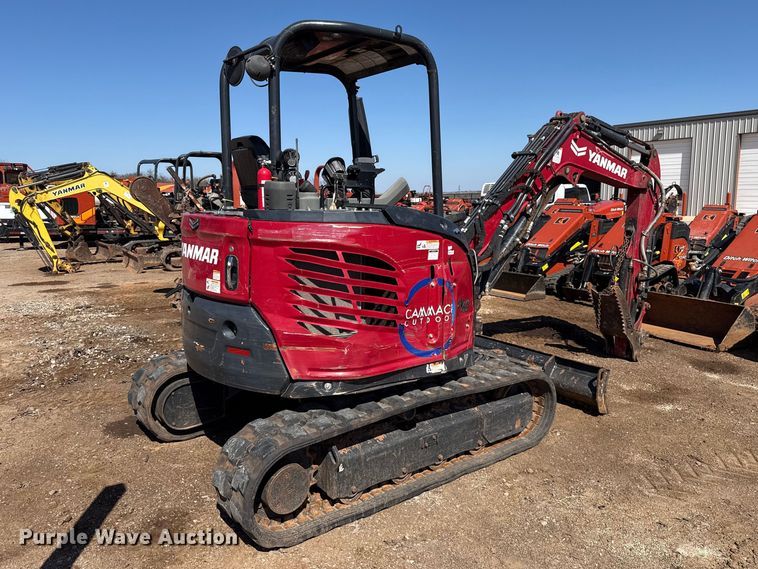 image for item ES5957 2021 Yanmar SV40 mini excavator