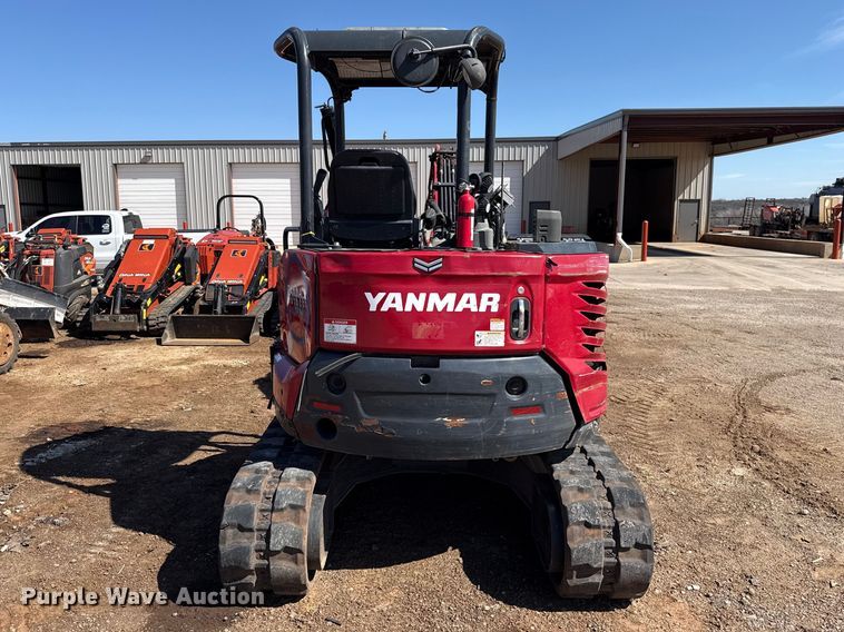 image for item ES5957 2021 Yanmar SV40 mini excavator