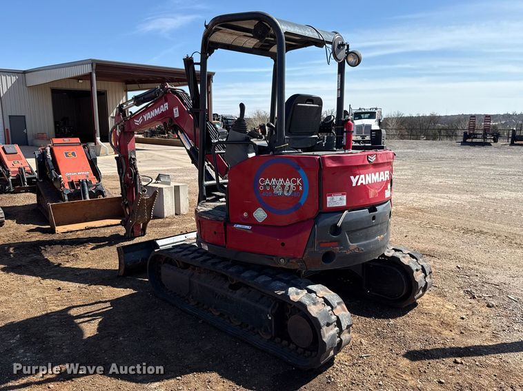 image for item ES5957 2021 Yanmar SV40 mini excavator