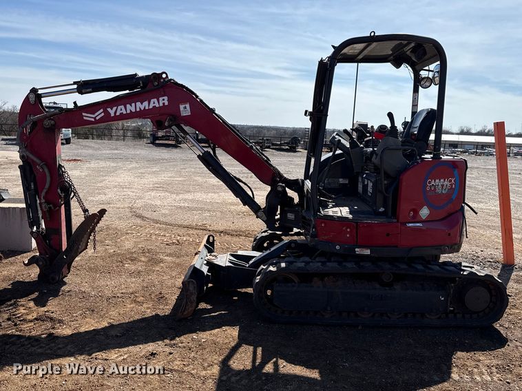 image for item ES5957 2021 Yanmar SV40 mini excavator