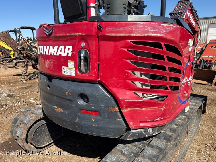 image for item ES5957 2021 Yanmar SV40 mini excavator