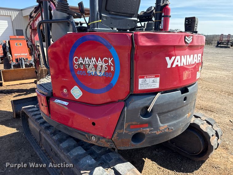 image for item ES5957 2021 Yanmar SV40 mini excavator