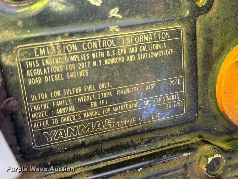 image for item ES8623 2016 Rammax 1575 trench compactor