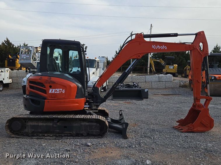 image for item ET1434 Kubota KX057-5 mini excavator