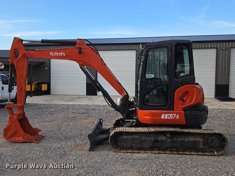 image for item ET1434 Kubota KX057-5 mini excavator
