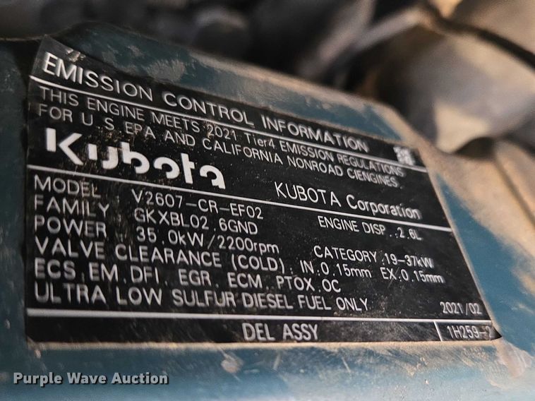 image for item ET1434 Kubota KX057-5 mini excavator