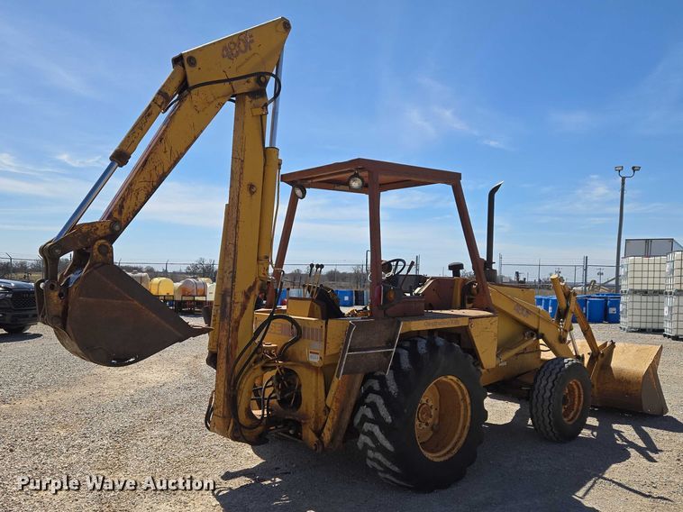 image for item ET1468 Case 480F backhoe