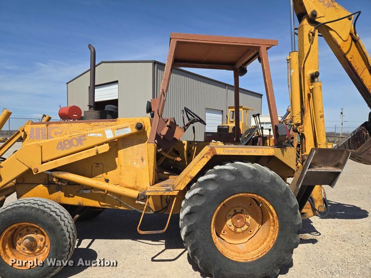 image for item ET1468 Case 480F backhoe
