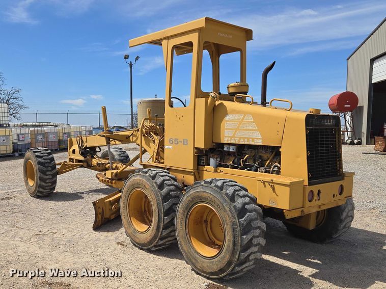 image for item ET1470 1993 Fiatallis 65-B rigid frame motor grader
