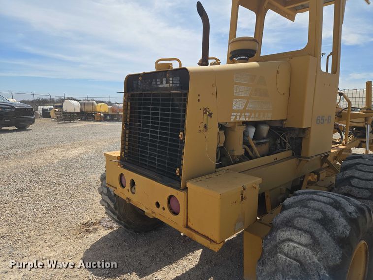 image for item ET1470 1993 Fiatallis 65-B rigid frame motor grader
