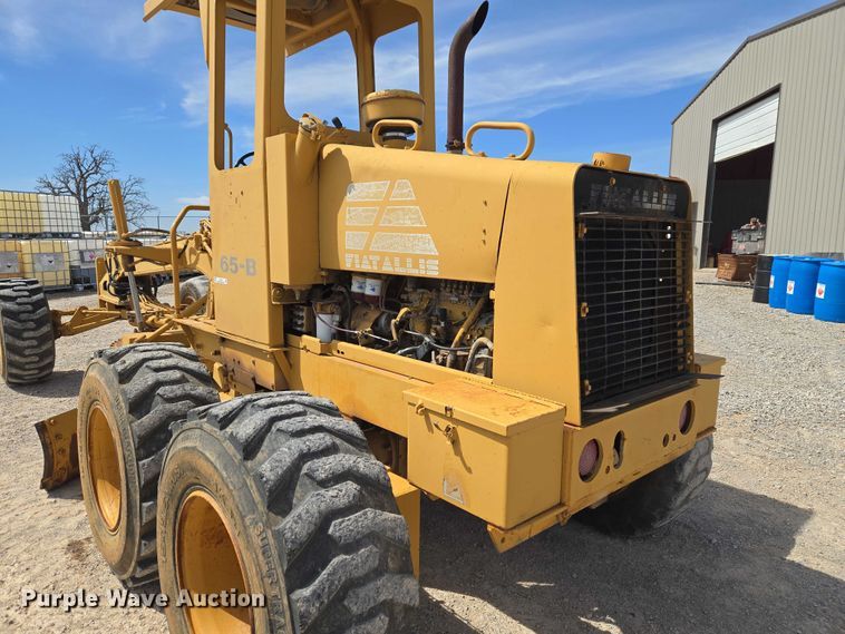 image for item ET1470 1993 Fiatallis 65-B rigid frame motor grader
