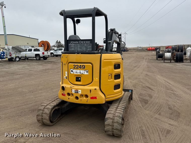 image for item ET1641 2020 John Deere 35G Mini excavator