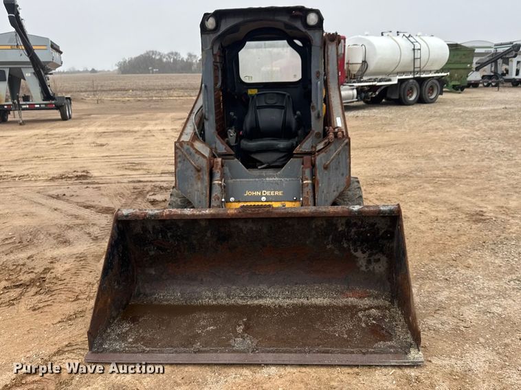 image for item ET1655 2015 John Deere 314G skid steer loader