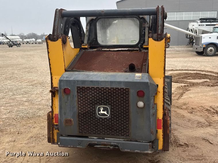 image for item ET1655 2015 John Deere 314G skid steer loader