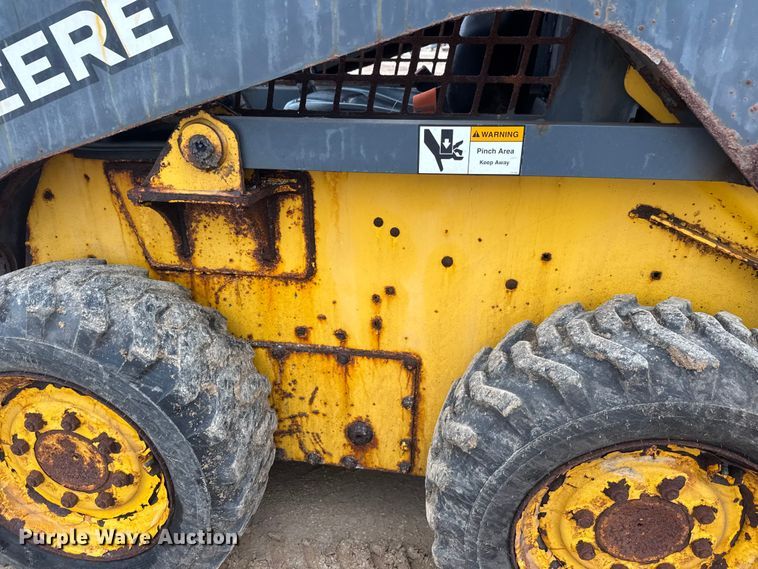 image for item ET1655 2015 John Deere 314G skid steer loader