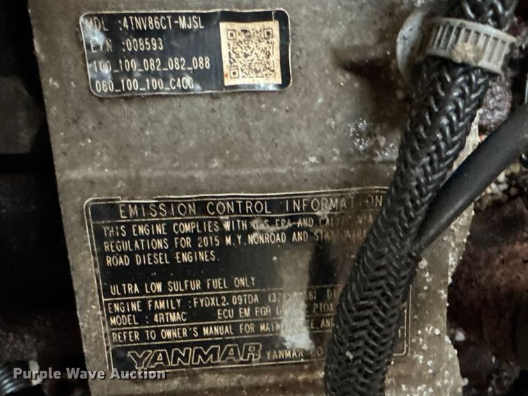 image for item ET1655 2015 John Deere 314G skid steer loader