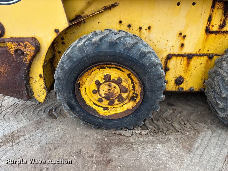 image for item ET1655 2015 John Deere 314G skid steer loader