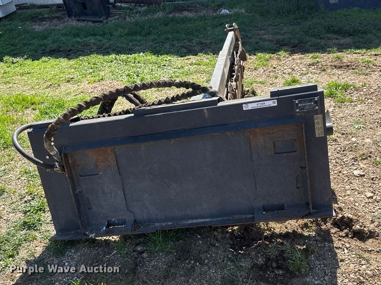 image for item ET1669 2007 Bobcat LT313 Trencher skid steer trencher