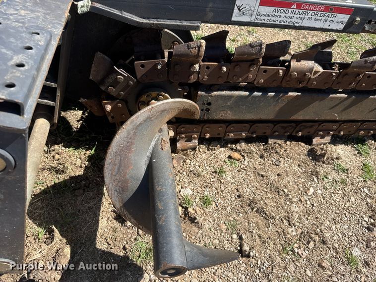 image for item ET1669 2007 Bobcat LT313 Trencher skid steer trencher