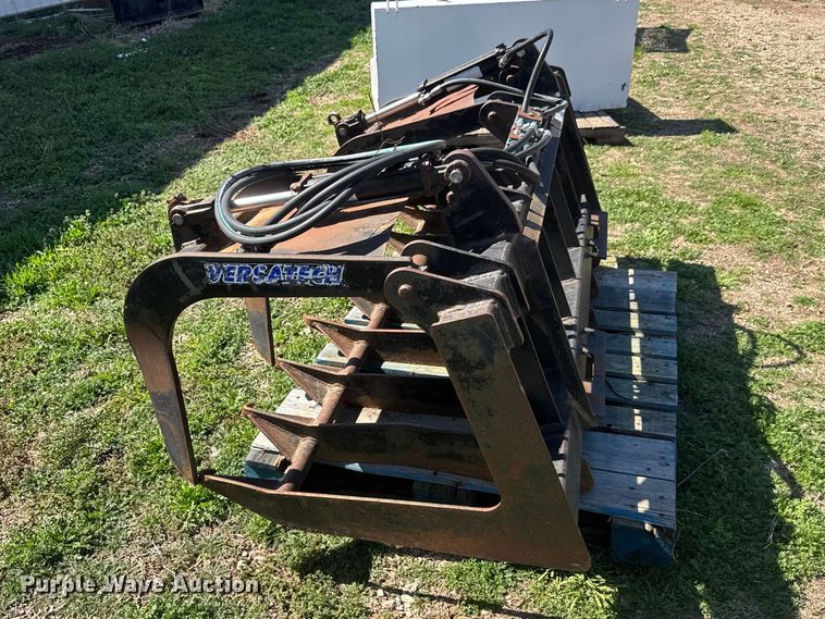 image for item ET1672 Versatech skid steer grapple bucket