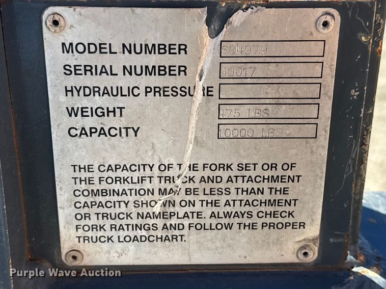 image for item ET1710 Mustang 742 telehandler