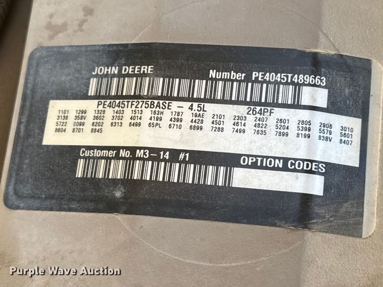 image for item ET1710 Mustang 742 telehandler