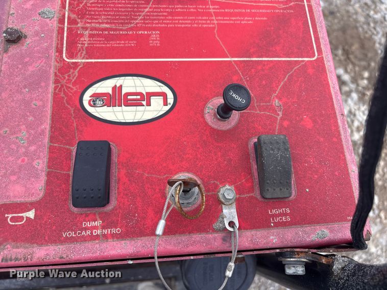 image for item EV2808 Allen AT 16 concrete buggy