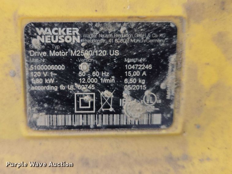 image for item EV5545 Concrete vibrators