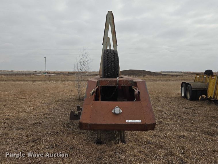 image for item EV5551 Shop built precast concrete panel trailer