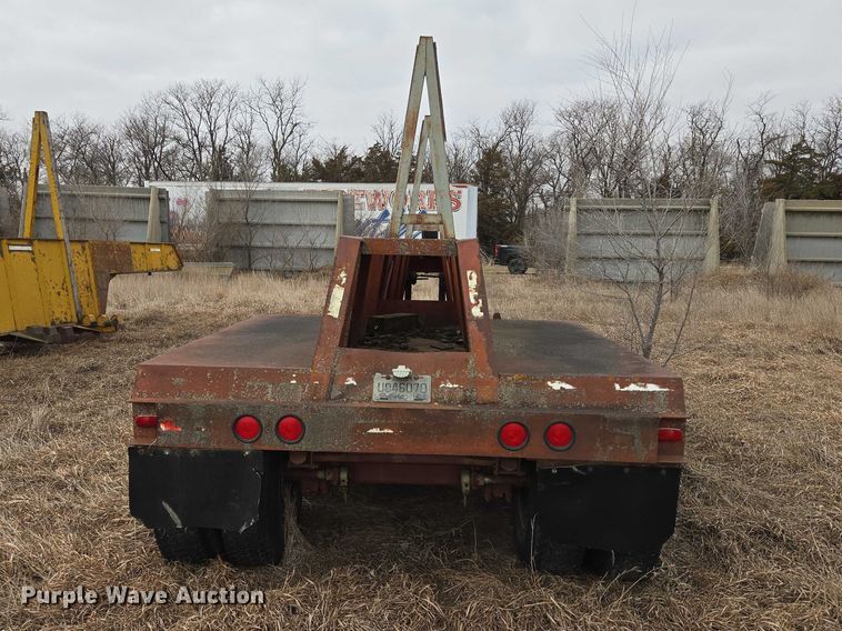 image for item EV5551 Shop built precast concrete panel trailer