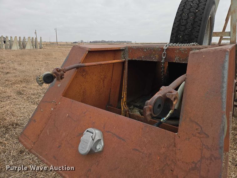 image for item EV5551 Shop built precast concrete panel trailer