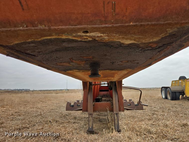 image for item EV5551 Shop built precast concrete panel trailer