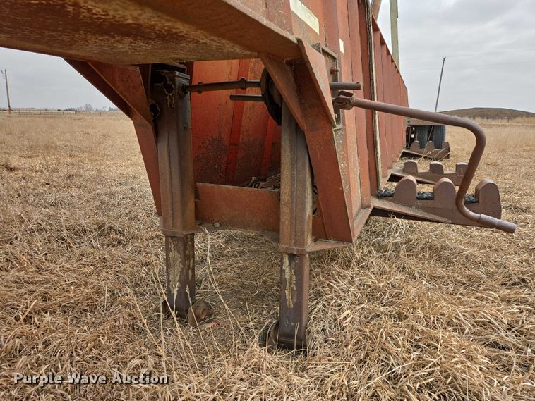 image for item EV5551 Shop built precast concrete panel trailer