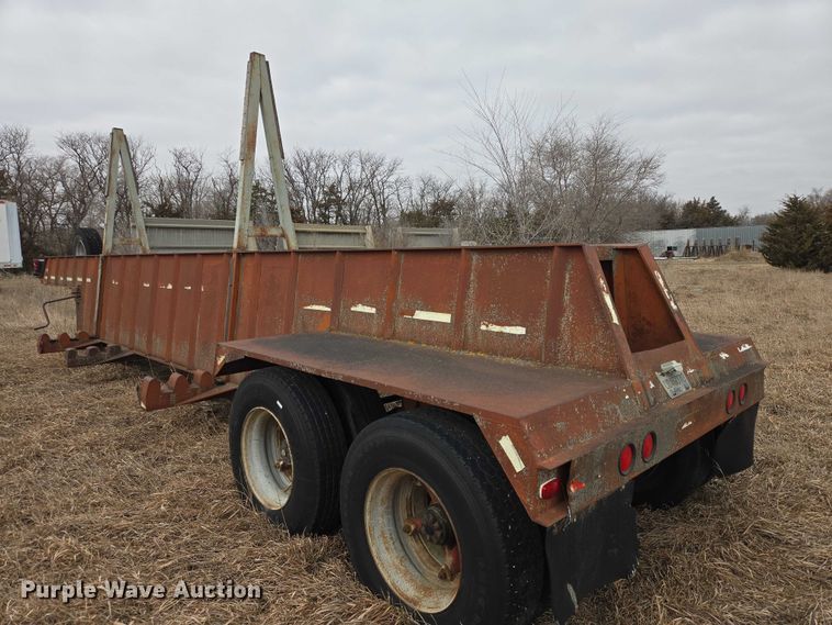 image for item EV5551 Shop built precast concrete panel trailer