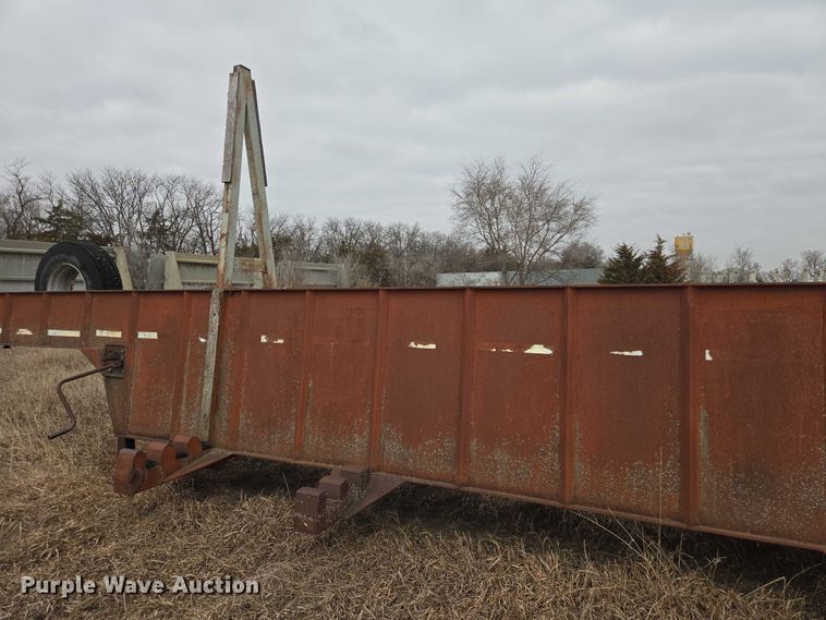 image for item EV5551 Shop built precast concrete panel trailer