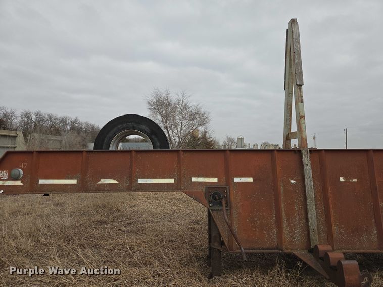 image for item EV5551 Shop built precast concrete panel trailer