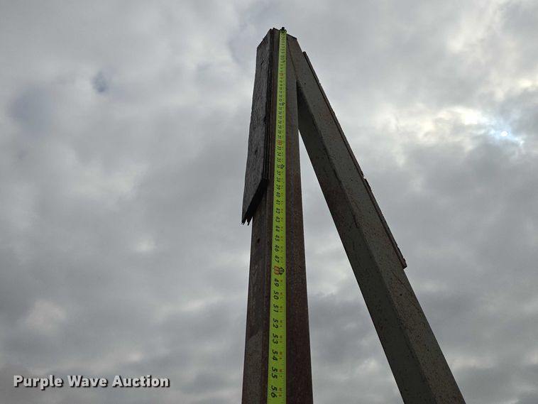 image for item EV5551 Shop built precast concrete panel trailer