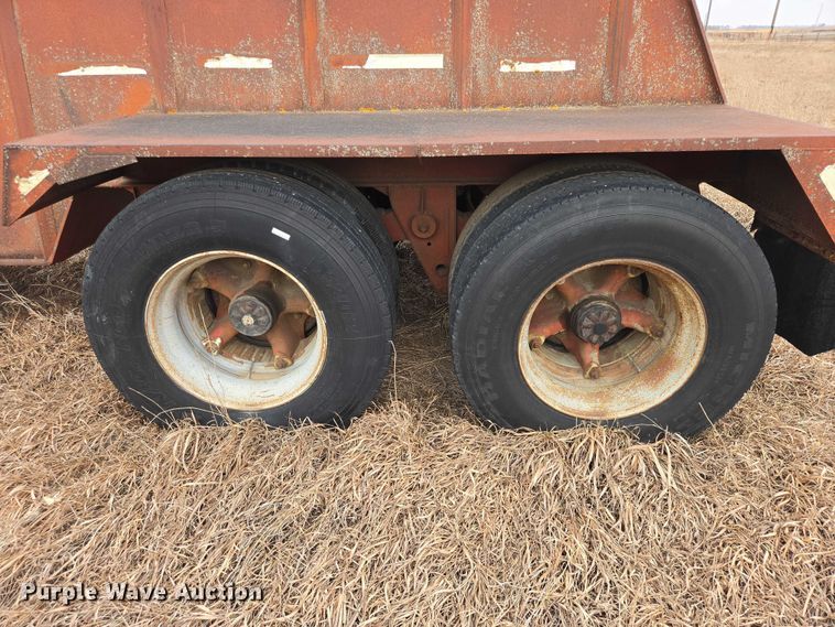 image for item EV5551 Shop built precast concrete panel trailer