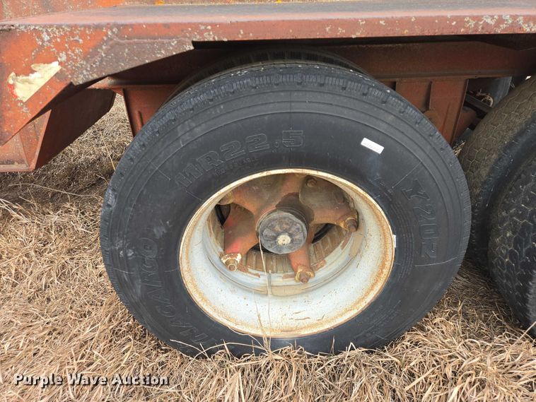 image for item EV5551 Shop built precast concrete panel trailer