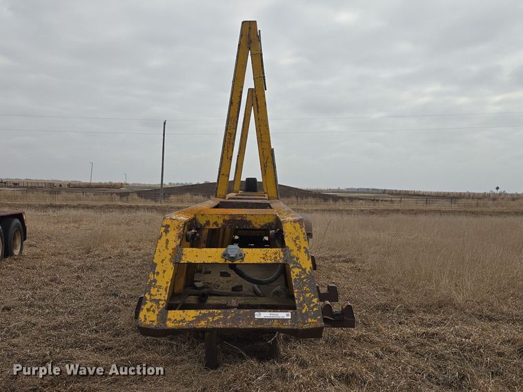 image for item EV5552 Shop built precast concrete panel trailer