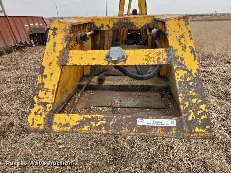 image for item EV5552 Shop built precast concrete panel trailer