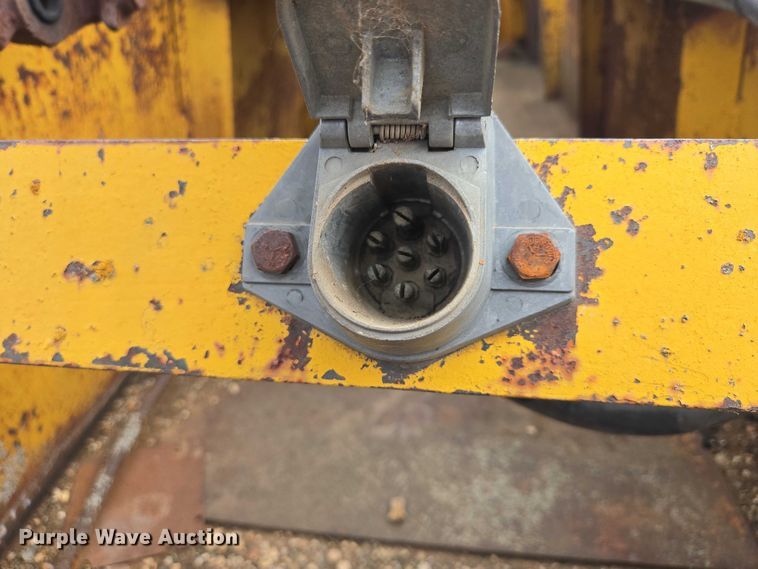 image for item EV5552 Shop built precast concrete panel trailer