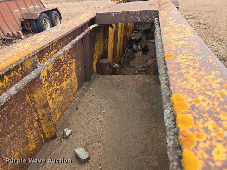 image for item EV5552 Shop built precast concrete panel trailer