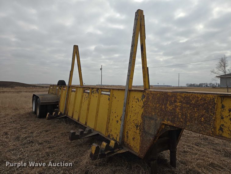 image for item EV5552 Shop built precast concrete panel trailer