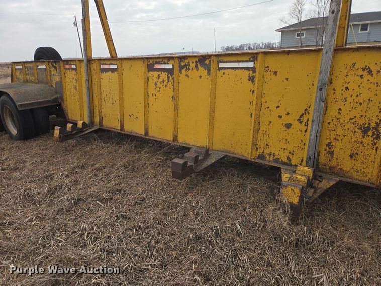 image for item EV5552 Shop built precast concrete panel trailer