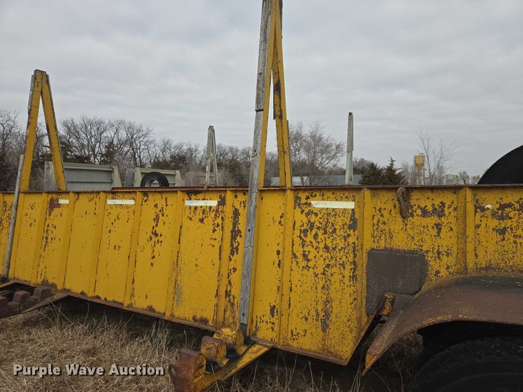 image for item EV5552 Shop built precast concrete panel trailer