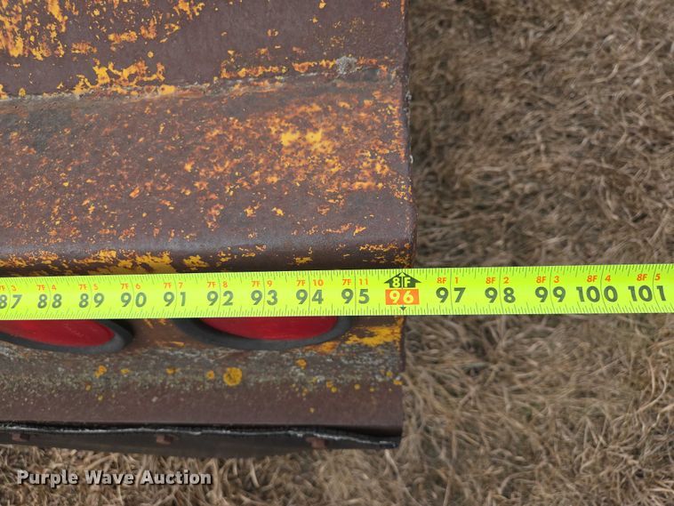 image for item EV5552 Shop built precast concrete panel trailer