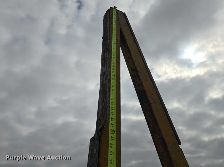 image for item EV5552 Shop built precast concrete panel trailer